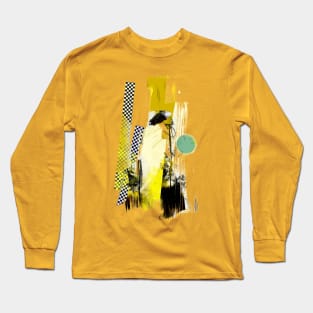 Abstract Colorful Art Work Long Sleeve T-Shirt